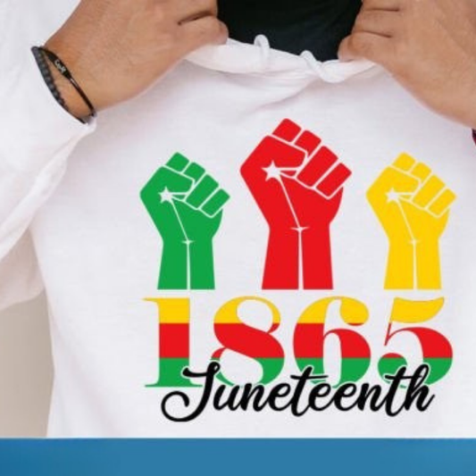 1865 Juneteenth Power Fist Tee