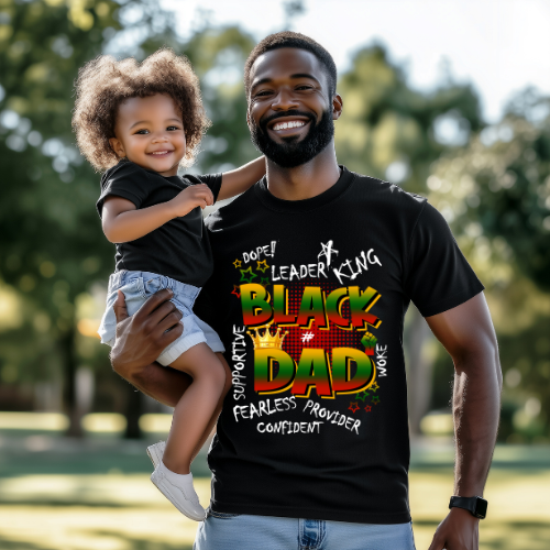 BLACK DAD Power Tee